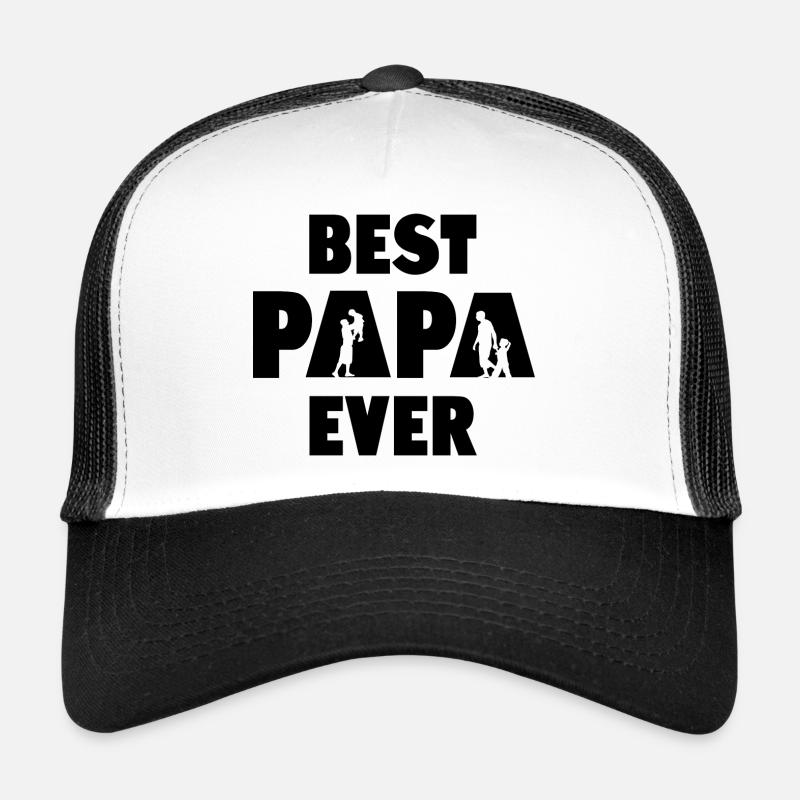 Best Papa Ever Trucker Cap