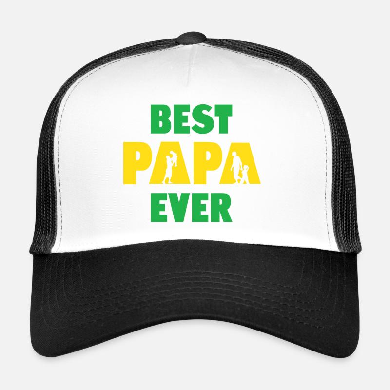 Best Papa Ever Trucker Cap