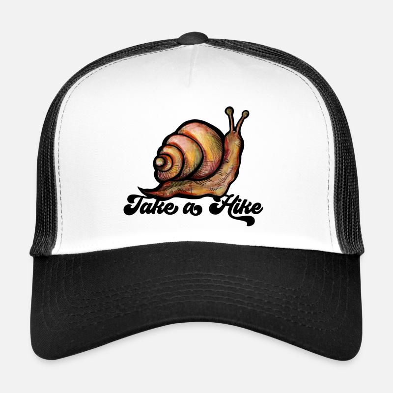 Machen Sie eine Wanderschnecke Trucker Cap