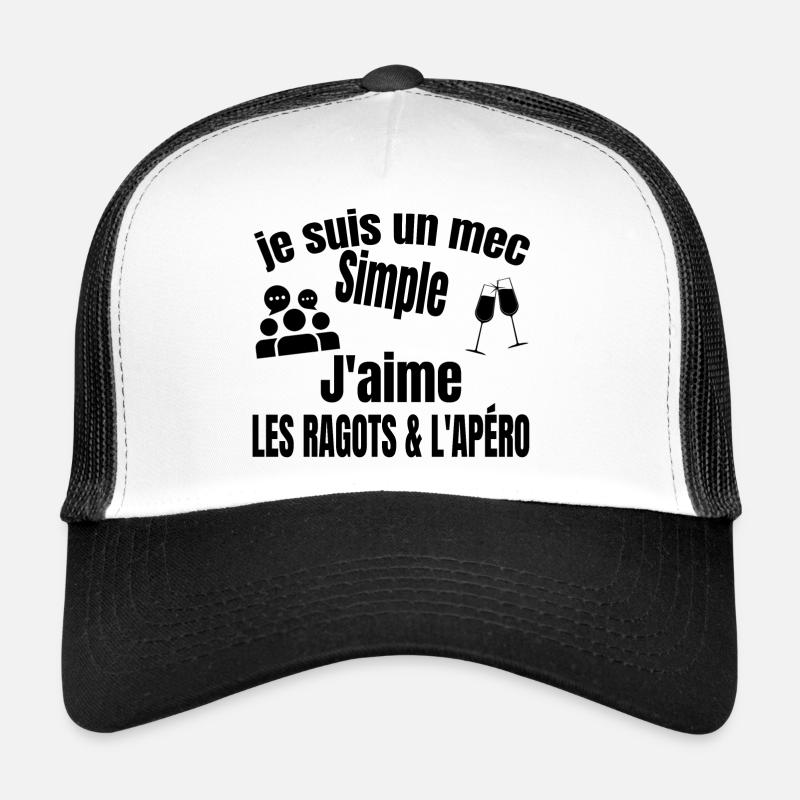 ragots et apéro Casquette trucker 