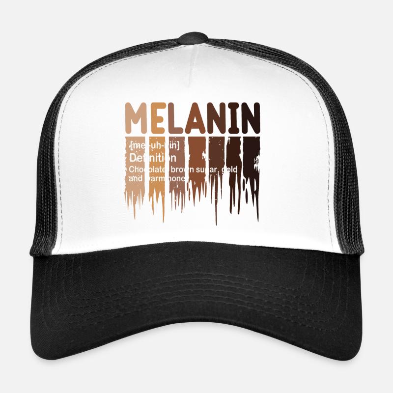 Juneteenth Cadeau de fierté de la Journée de l’histoire des Noirs Casquette trucker 
