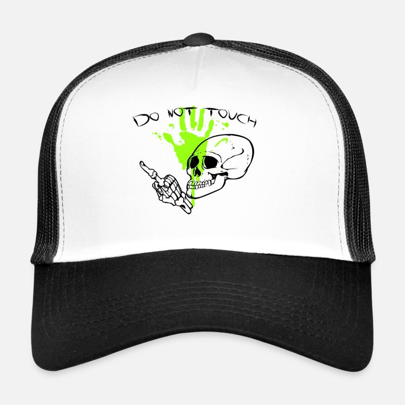 Do not touch totenkopf Trucker Cap