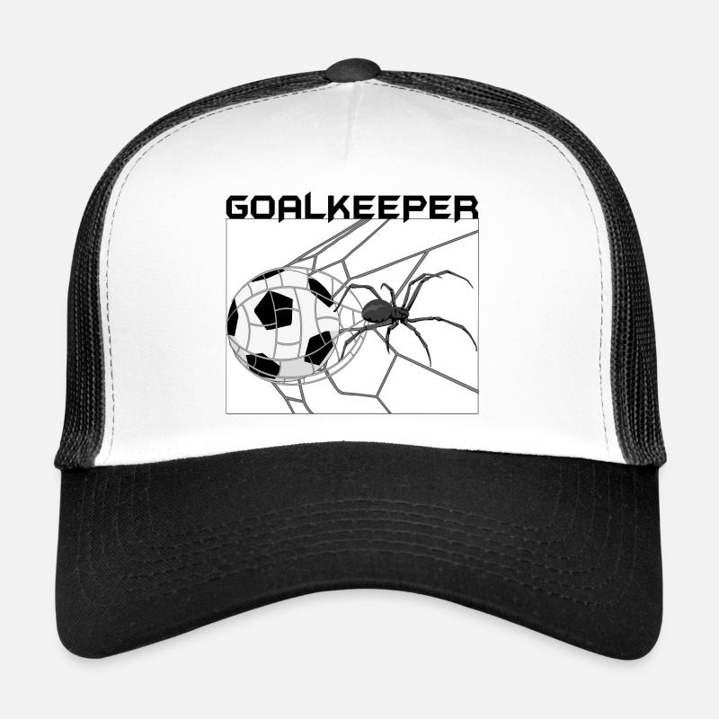 Torhüter - Trucker Cap - Weiß/Schwarz