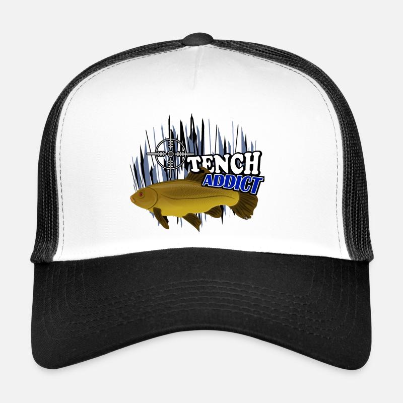 Tench - Trucker Cap - white/black