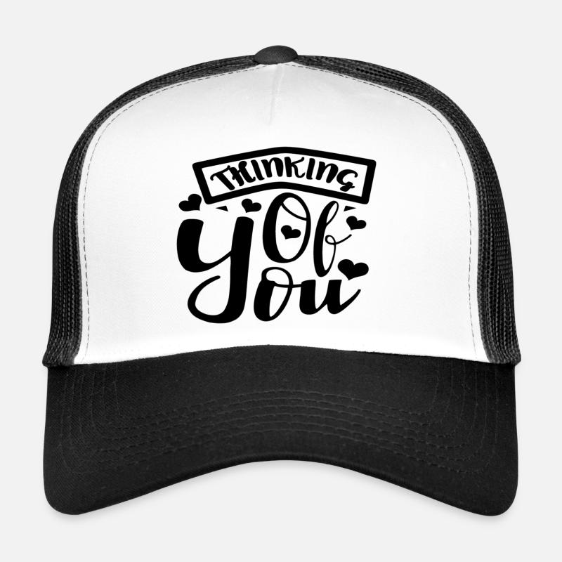 Je pense à toi Casquette trucker 