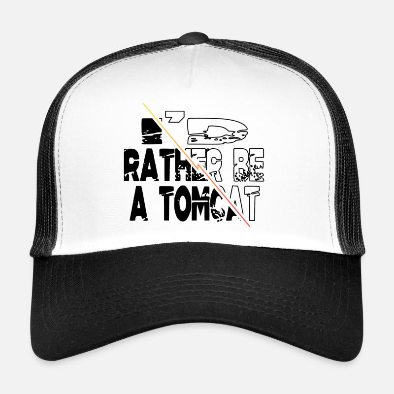 Drôles de T-shirts Persian Cat Cat Face Casquette trucker 