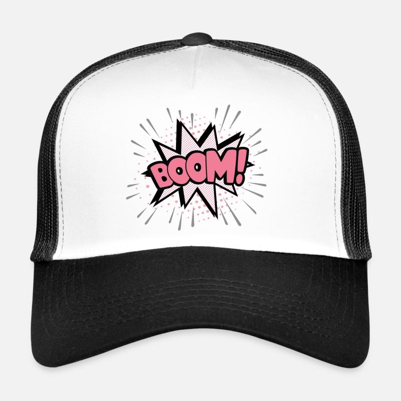 Boum rose Casquette trucker 
