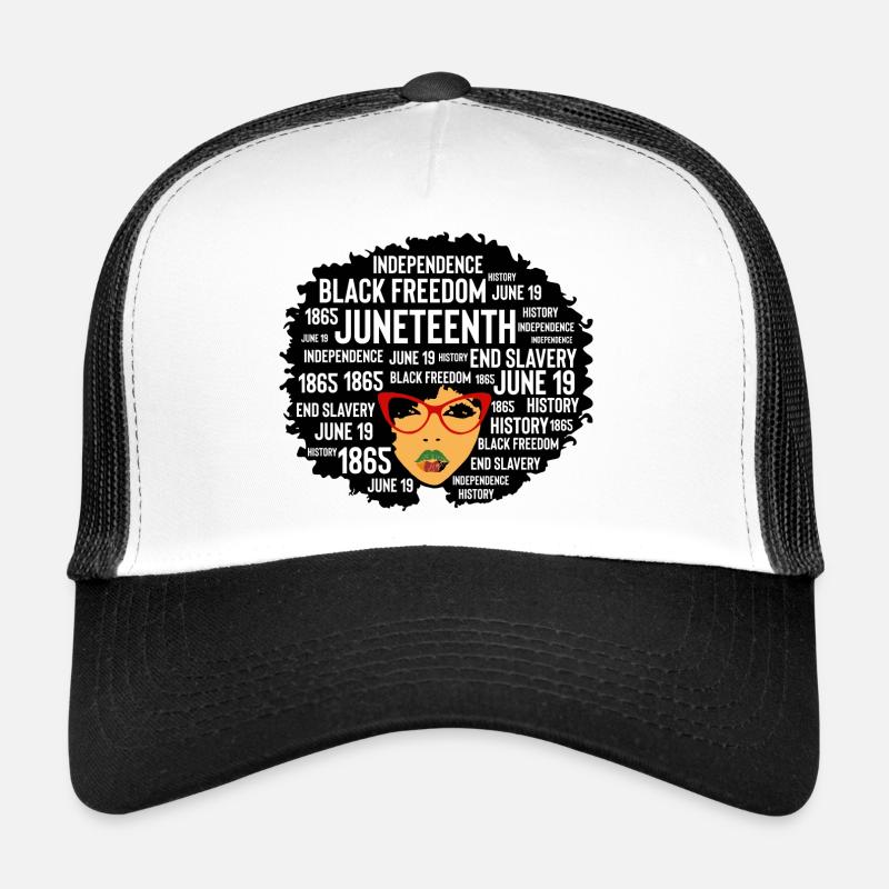 BLACK Geschichte Monat Design Trucker Cap