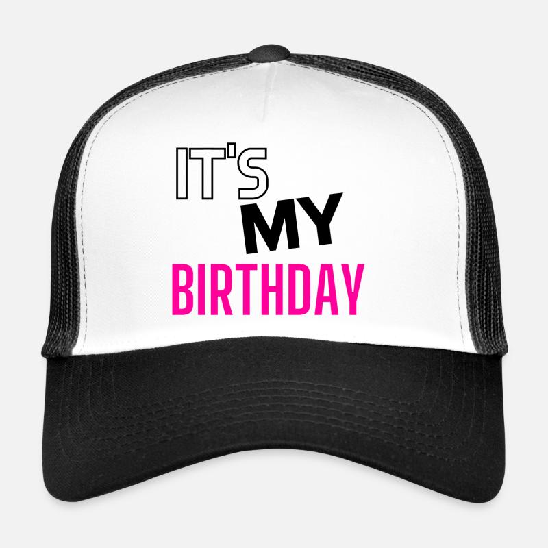 Geburstag I C’est mon anniversaire Casquette trucker 