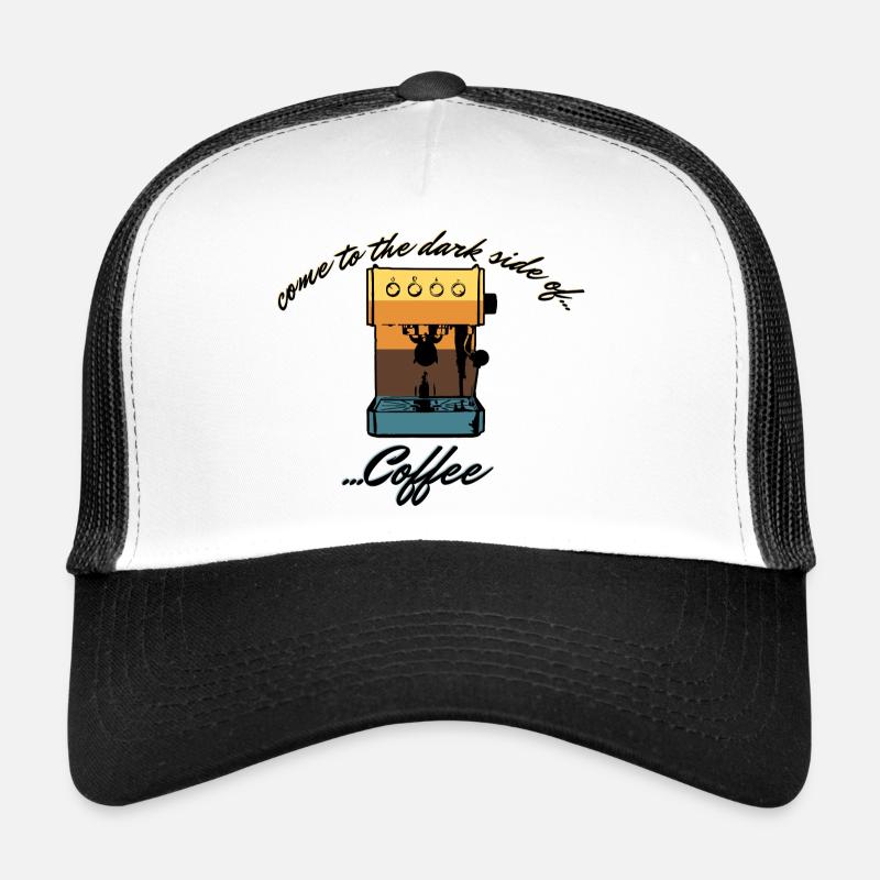 Coloured Coffee - Trucker Cap - white/black