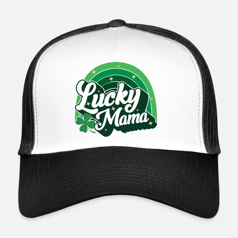 St. Patrick’s Day Gift Shamrock Irish Women Trucker Cap