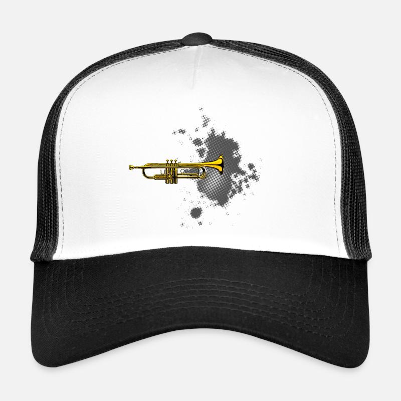 Logo de la trompette Casquette trucker 