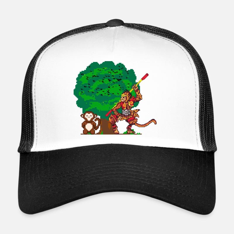 Wukong der Affe Trucker Cap