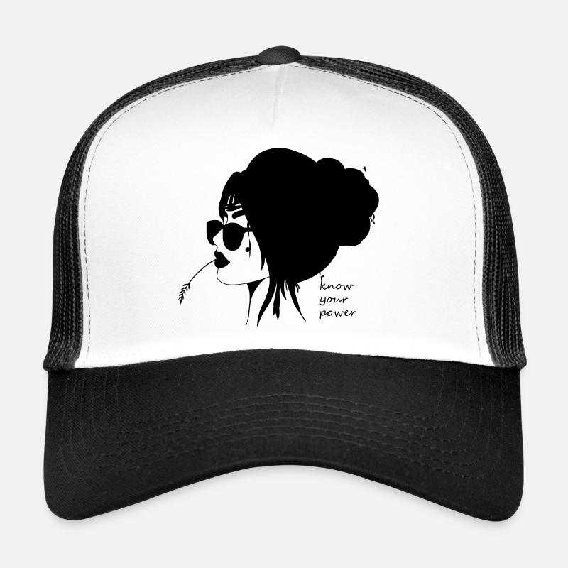 Feministisches Statement setzen-"know your power" Trucker Cap