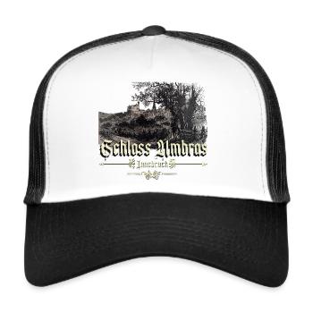 Ambras Castle - Innsbruck - Trucker Cap - white/black - Front