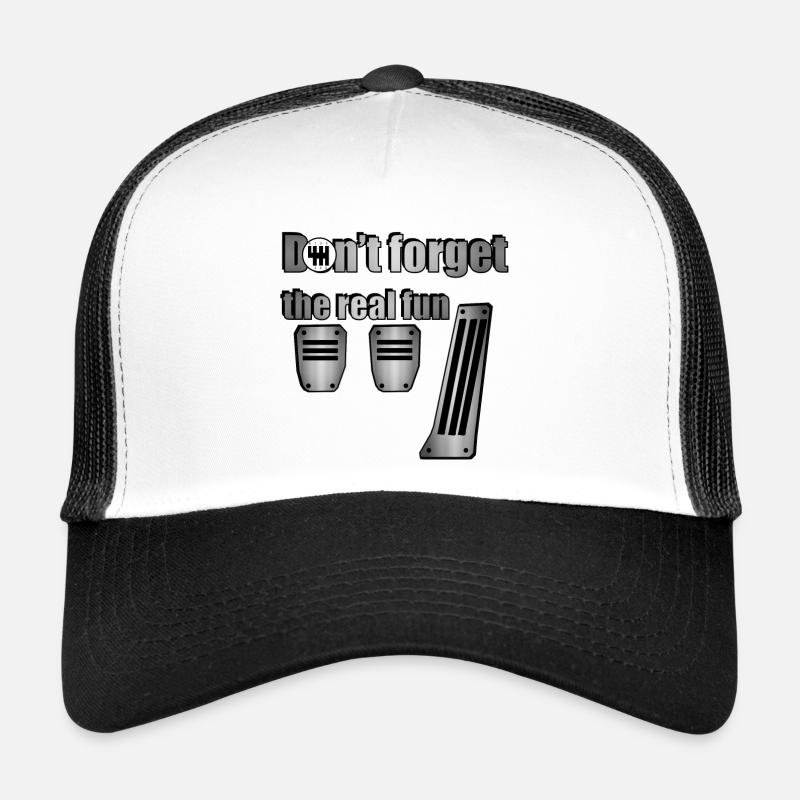 Don't forget the real fun Casquette trucker 