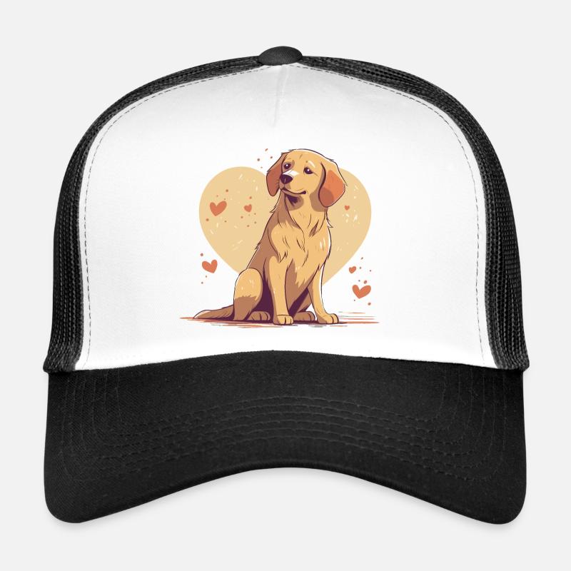 Amour pour les chiens Casquette trucker 