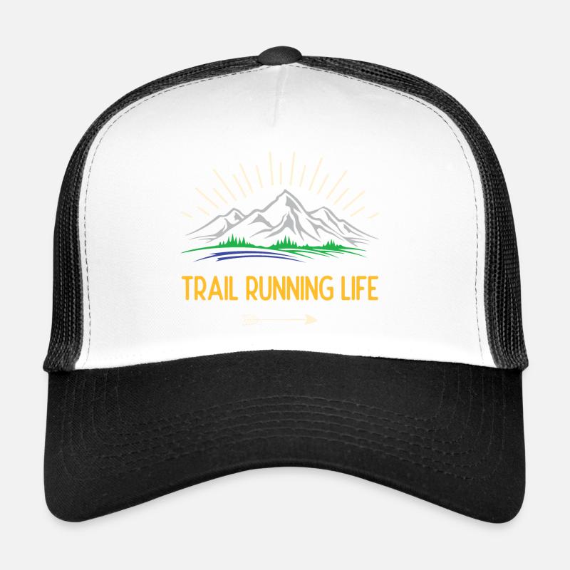 Trail Running Life Trucker Cap