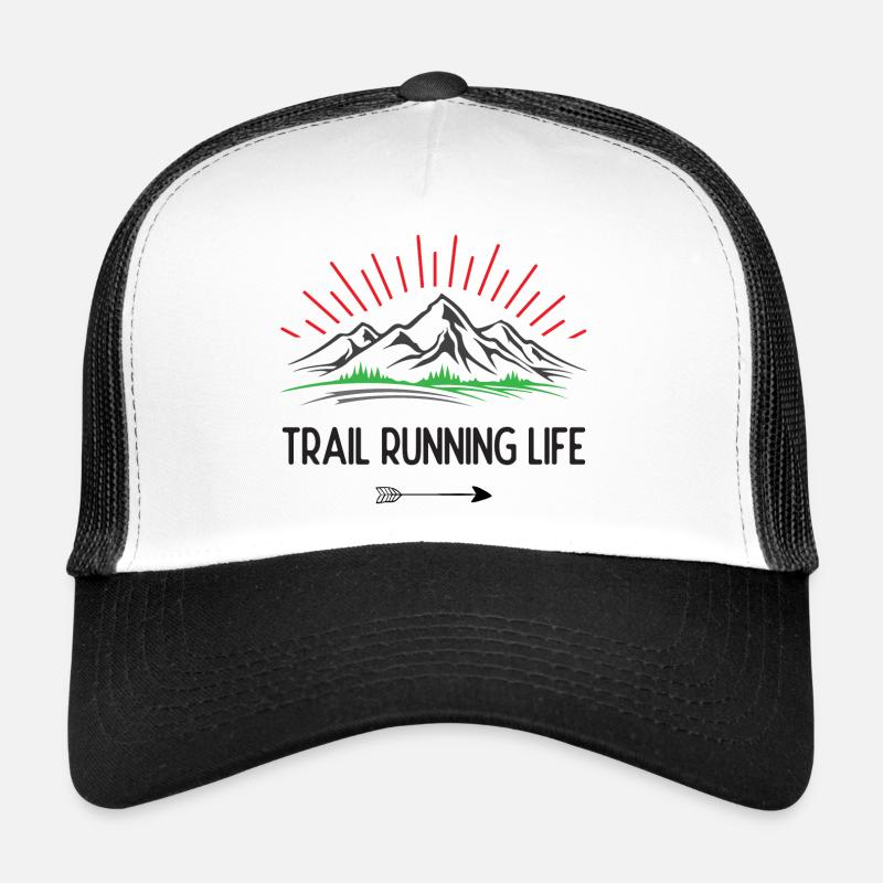 Trail Running Life Trucker Cap