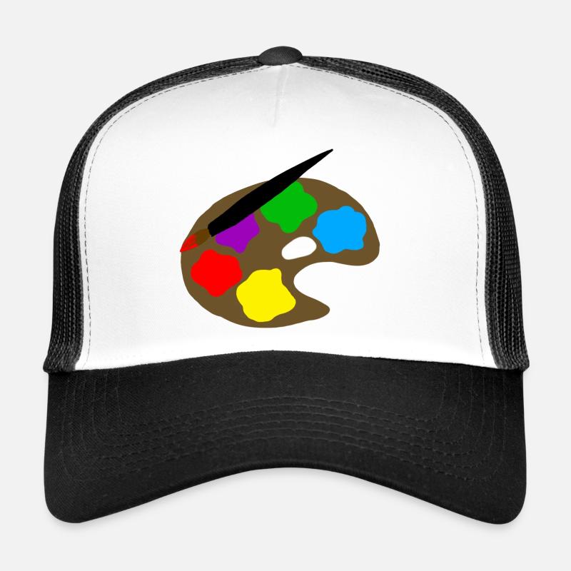 80 Paint Colors Artboard Trucker Cap