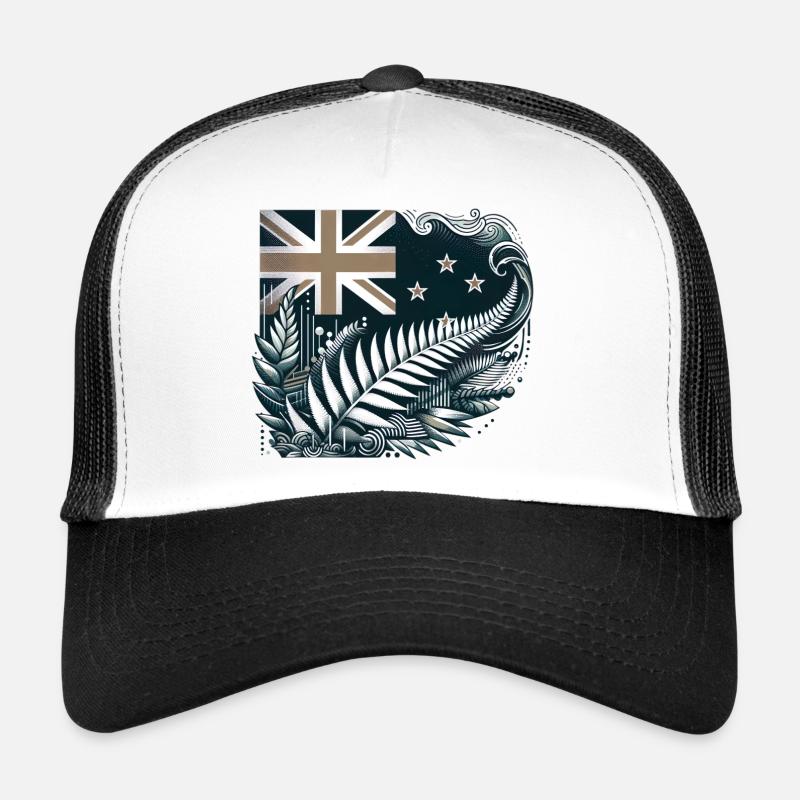 Neuseeland Aotearoa Kiwi 17 Trucker Cap