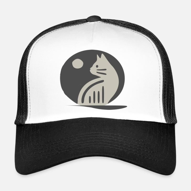 Katzen-Silhouette Trucker Cap