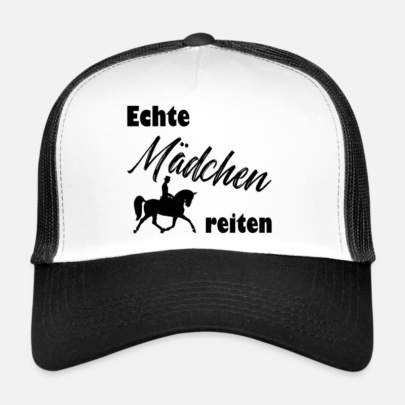 Echte Mädchen reiten Trucker Cap