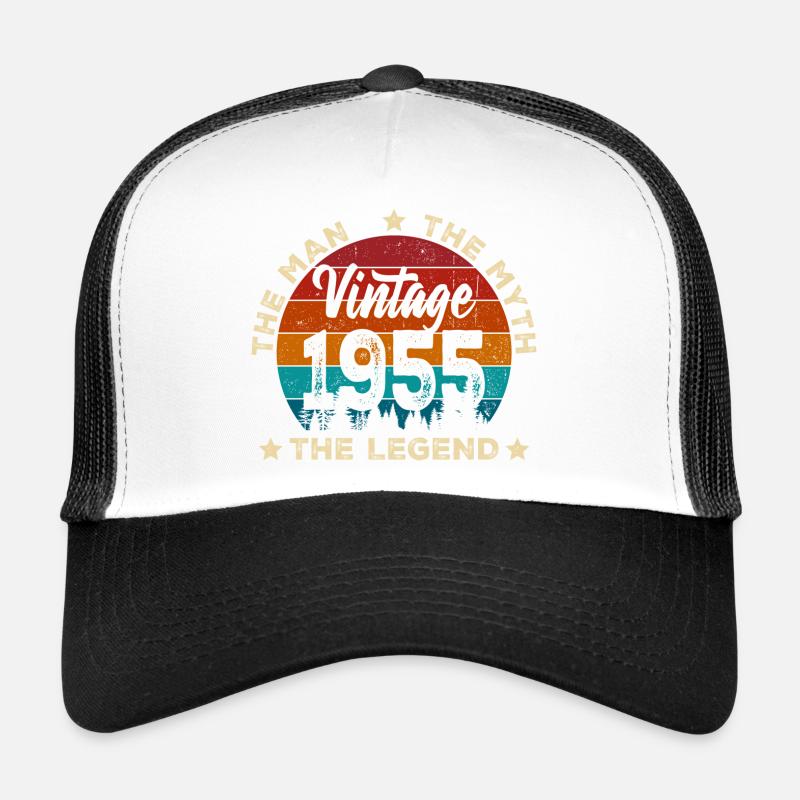 Millésime 1955 Légende Casquette trucker 