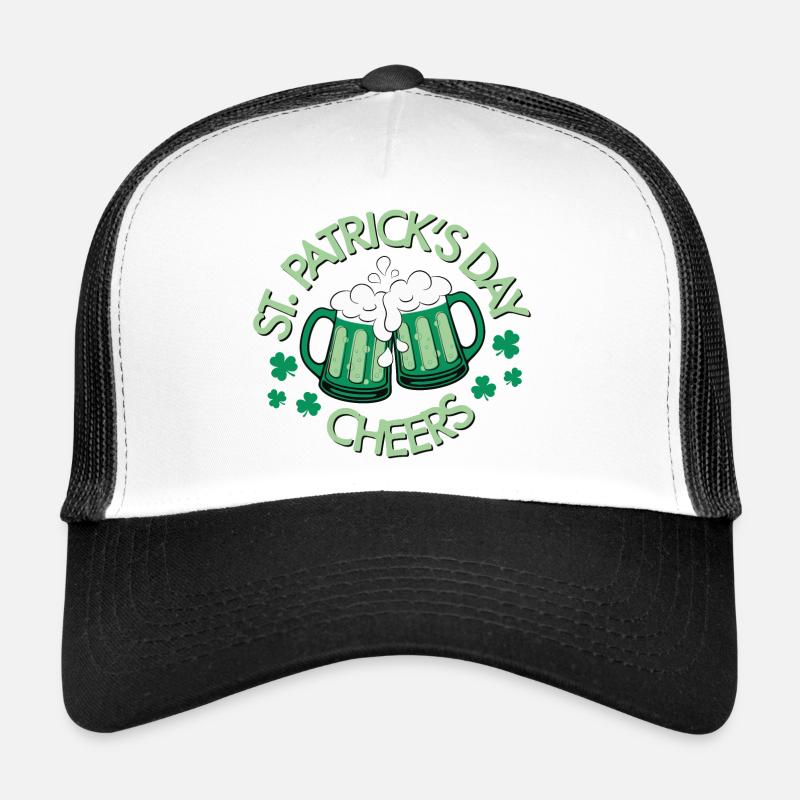 La Saint-Patrick Cheers Irish Beer Casquette trucker 