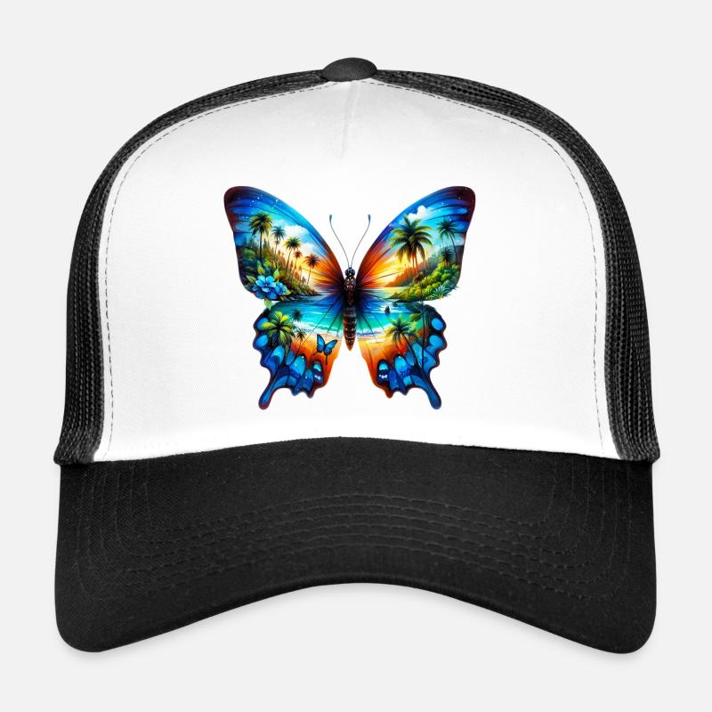 Papillon Casquette trucker 