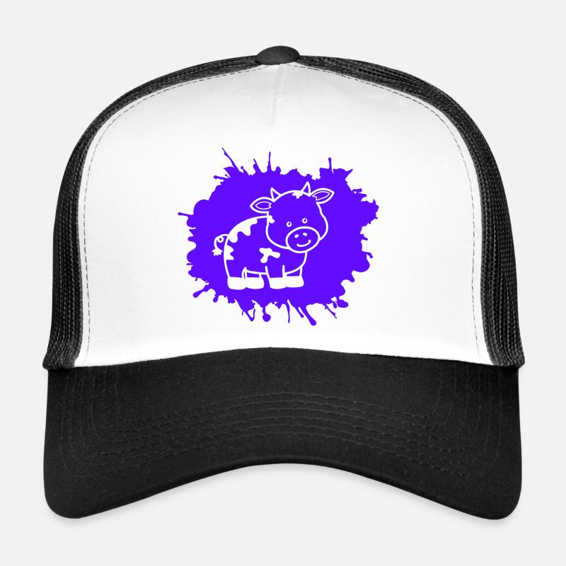 Cow Blobs Trucker Cap
