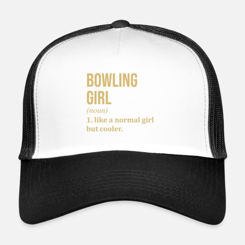 bowling Casquette trucker 