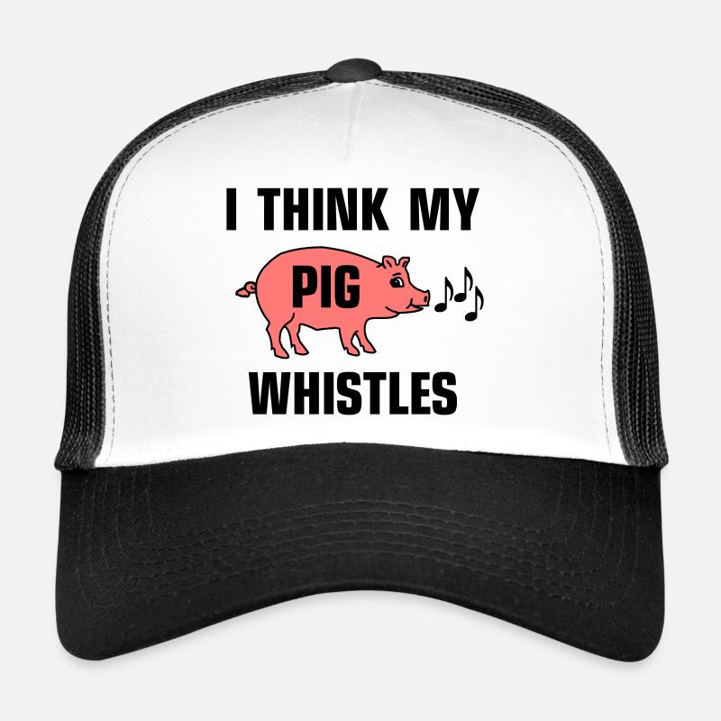 I think my pig whistles - Mein Schwein pfeift Trucker Cap