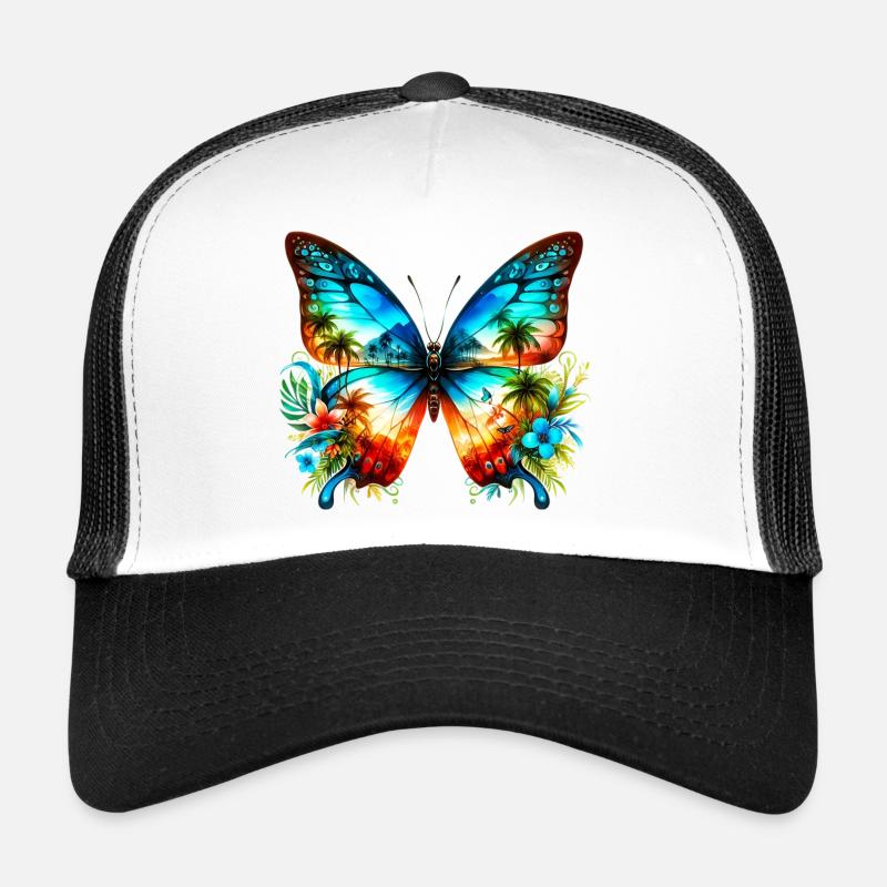 Papillon Casquette trucker 