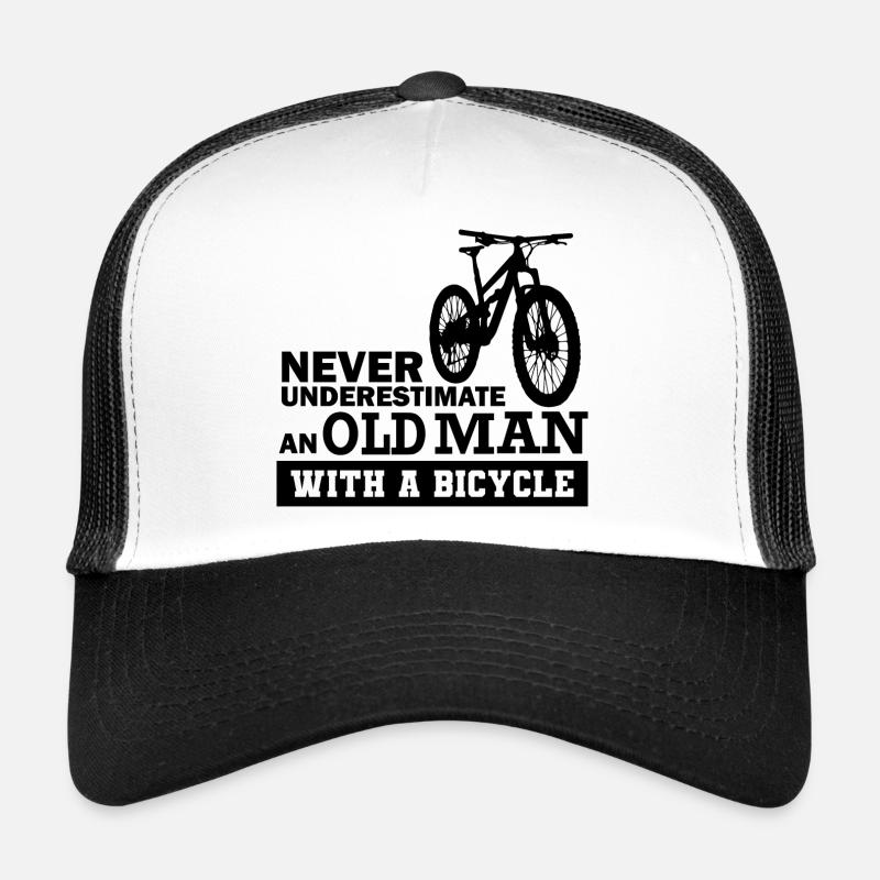 Drôle de dicton de bicyclette Casquette trucker 