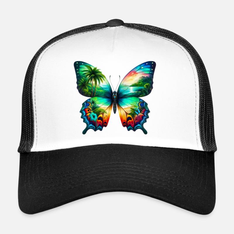 Papillon Casquette trucker 
