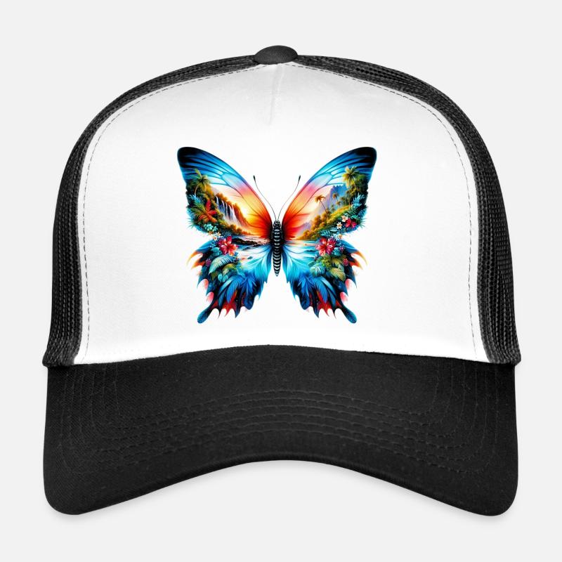 Papillon Casquette trucker 