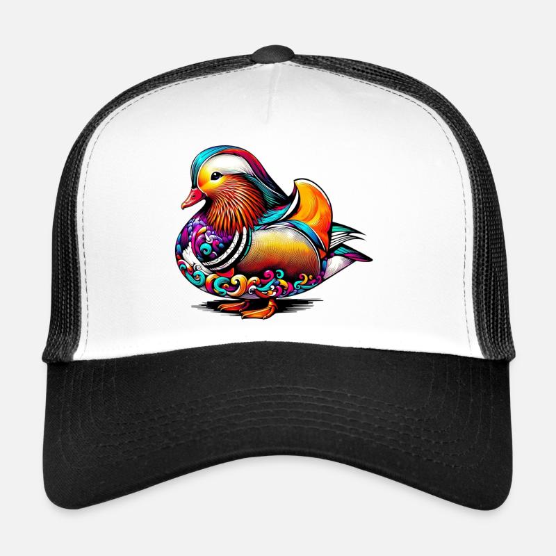 Mandarin duck Trucker Cap