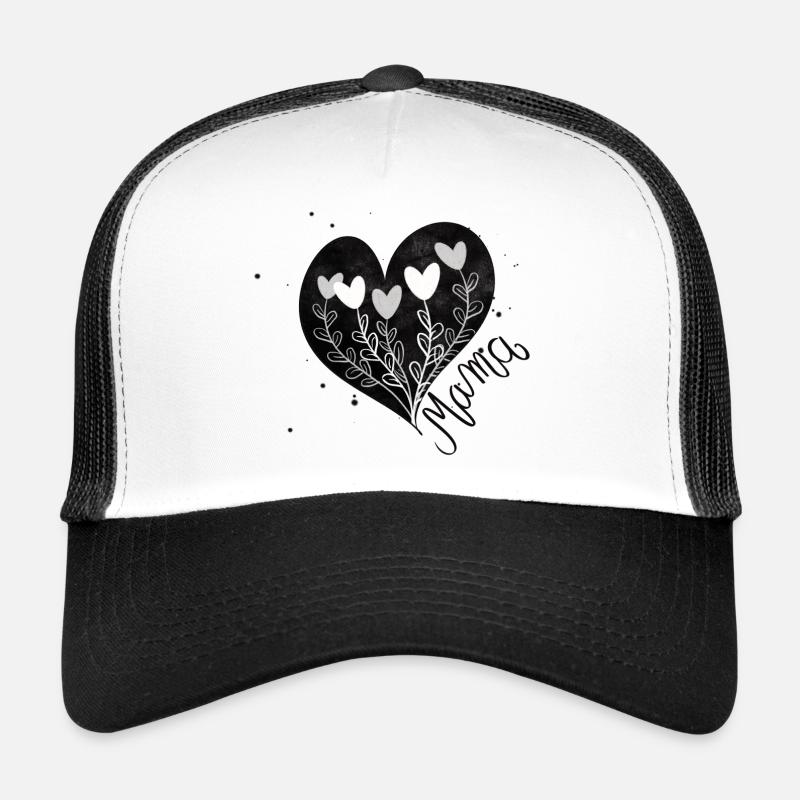 Mama Herz Muttertag Trucker Cap