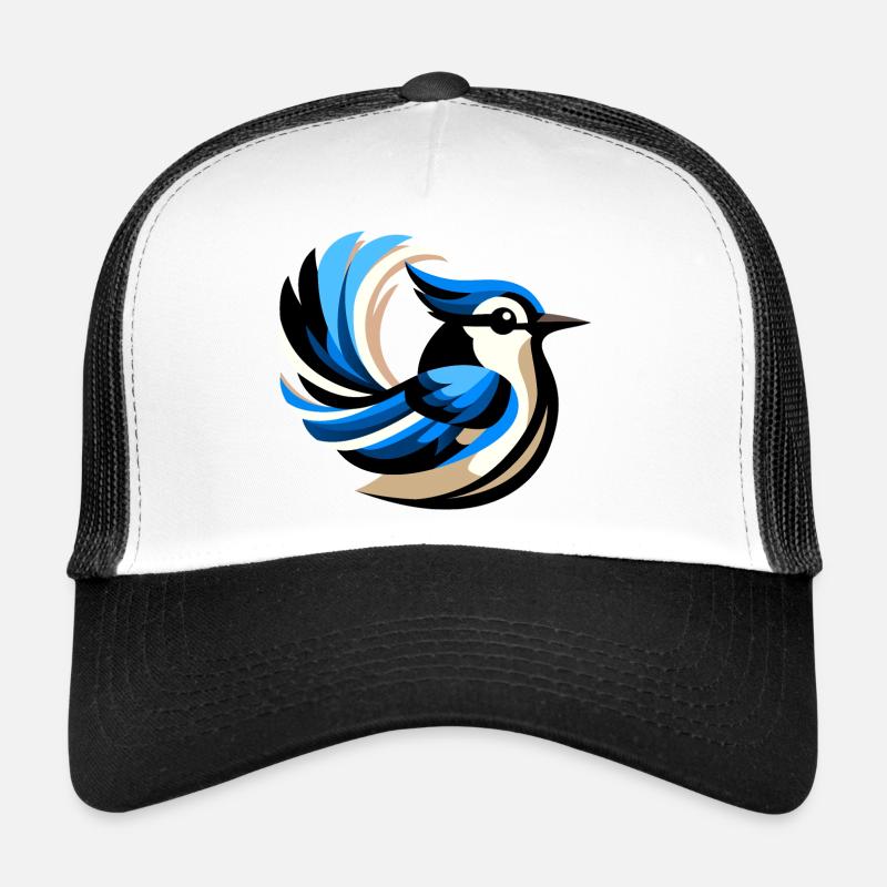 Geai bleu Casquette trucker 