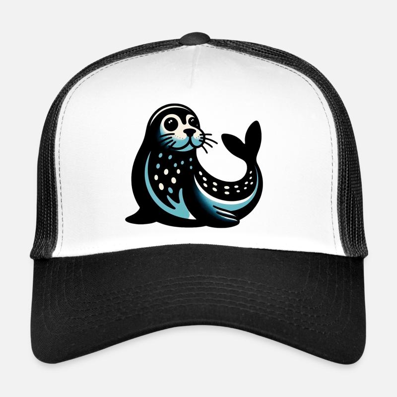 Siegel - Trucker Cap - Weiß/Schwarz