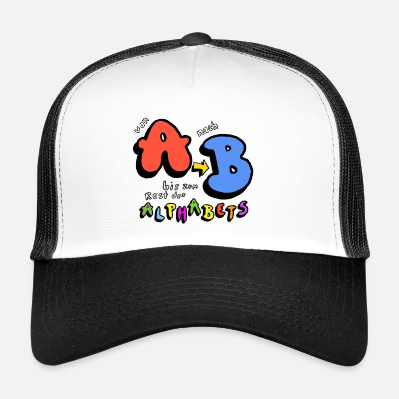 D’un point A à un point B Casquette trucker 