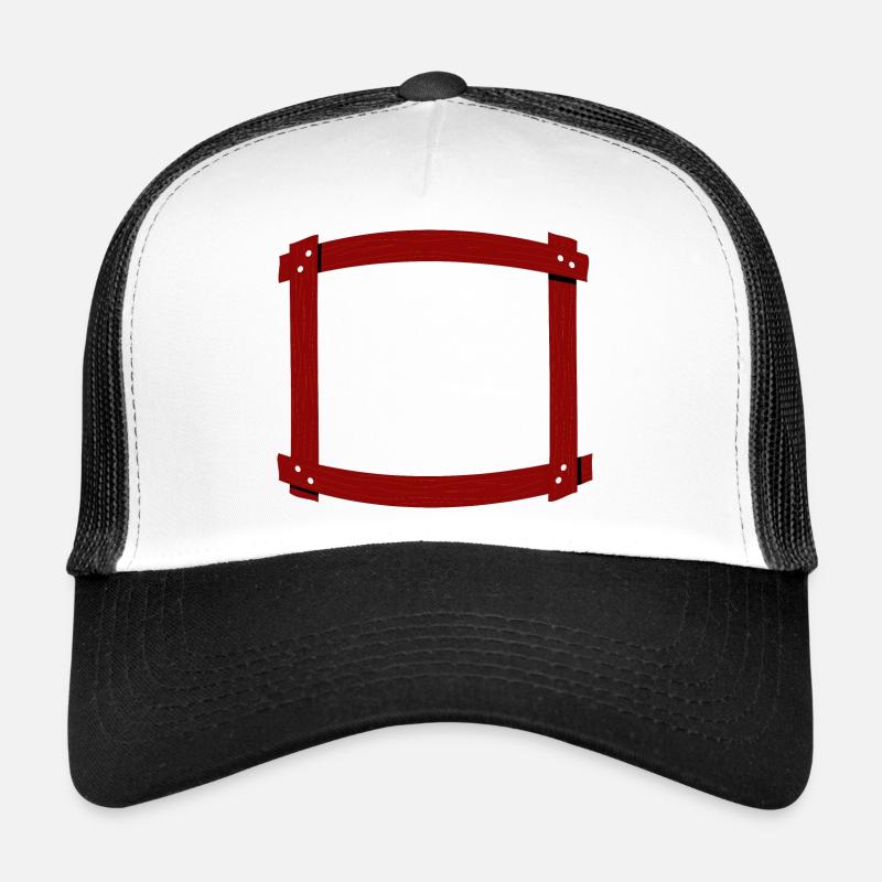 Holzrahmen gewölbt Trucker Cap