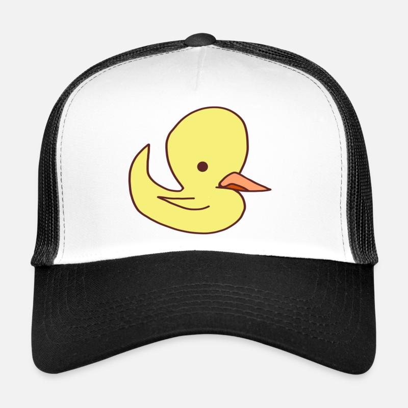 Funny little anime duck Trucker Cap
