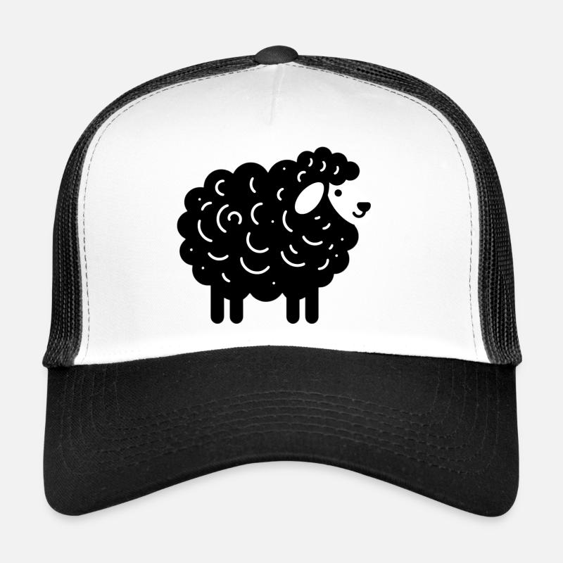 Mouton noir Casquette trucker 