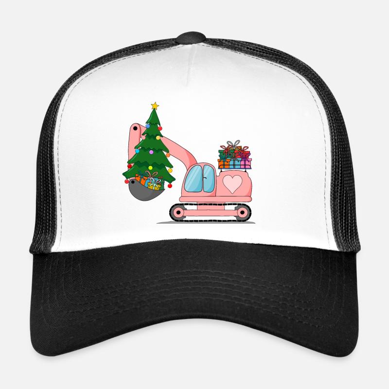 Bagger Weihnachten Rosa Trucker Cap