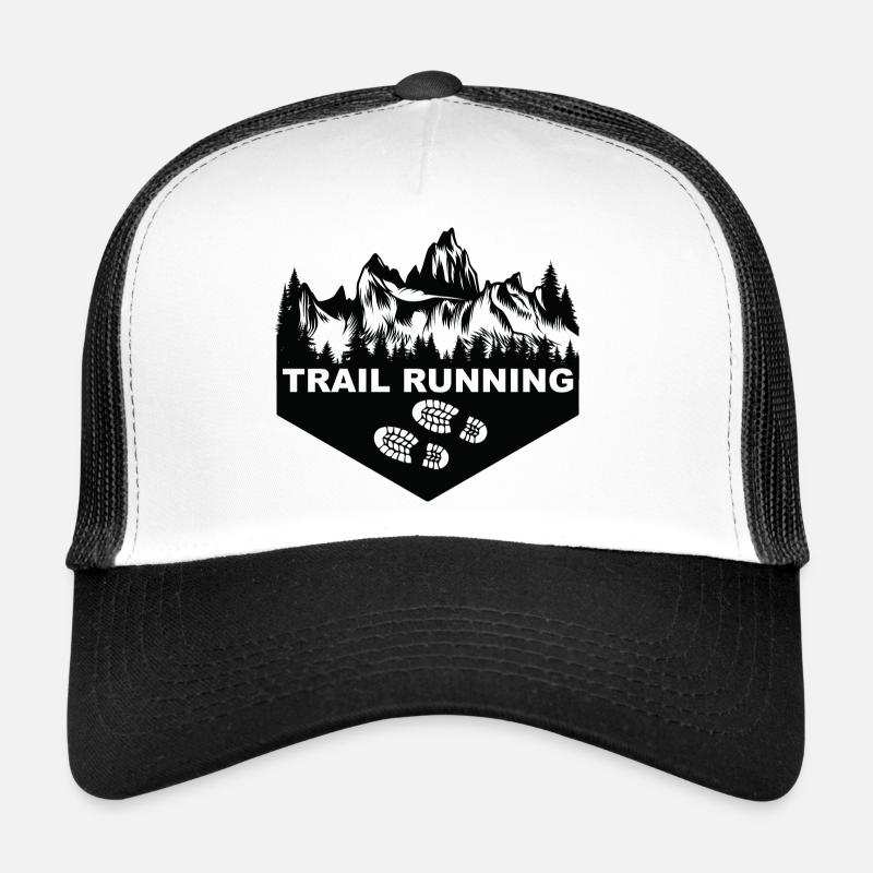Trail Running Sport Trucker Cap