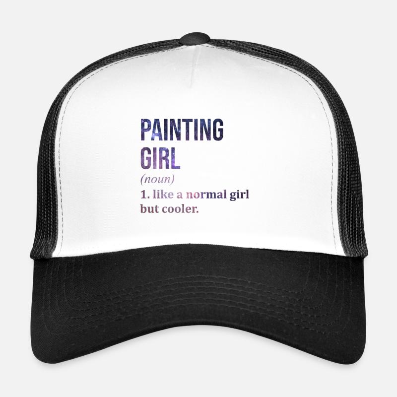 peintre Casquette trucker 