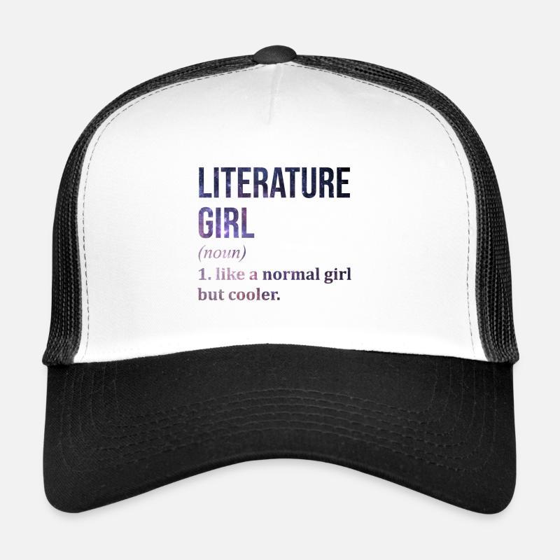 Literature - Trucker Cap - white/black