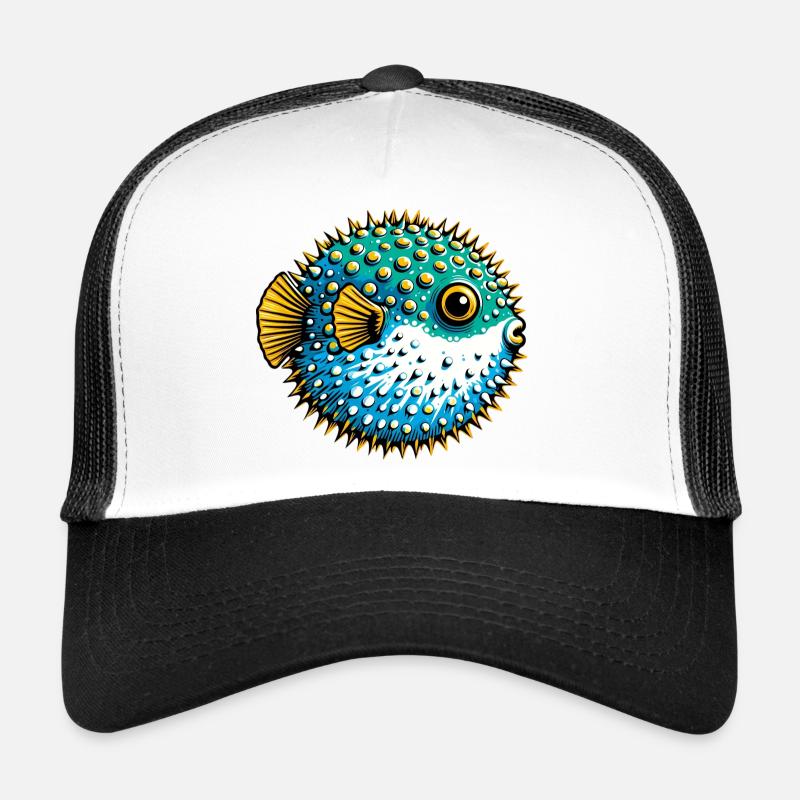Blowfish - Trucker Cap - white/black